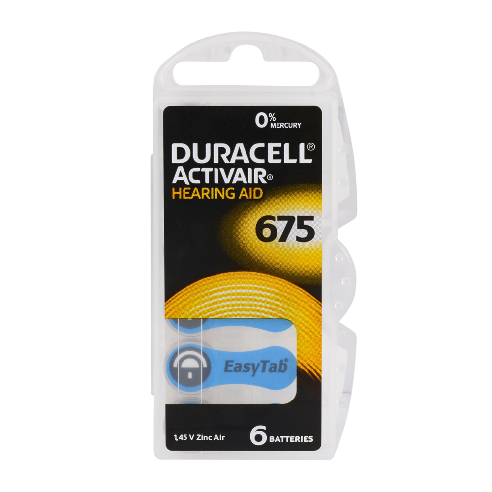 Duracell%20Activair%20675%20Kulaklık%20Pili%206lı%20Blister