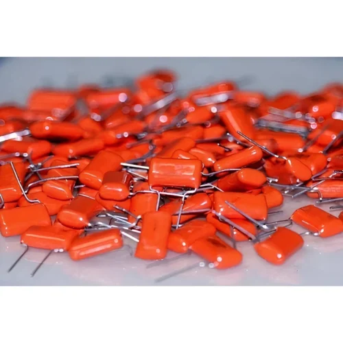 10 ADET - 100NF 250V (104J250V) R:10MM DAMLA TİPİ POLYESTER KONDANSATÖR