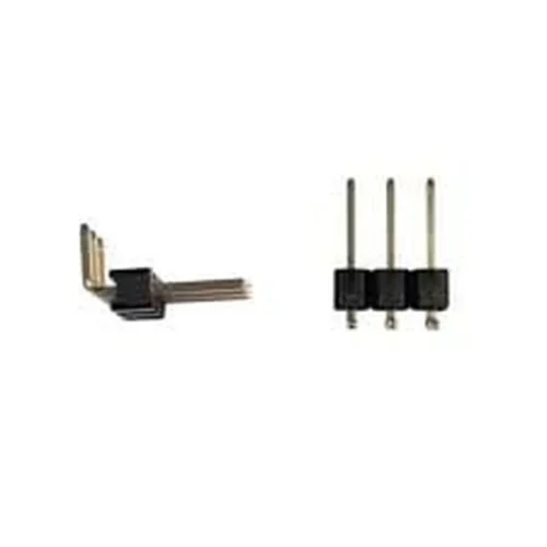10 ADET - 5PH1RDA25103G0NNBL6X3X3. 3PİN 1X3 2.54MM 90C ERKEK THT R/A PIN HEADER