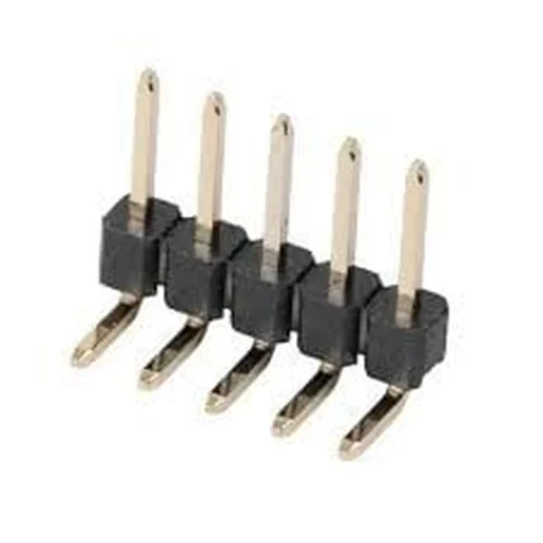 10 ADET - C2100-05ACGDG0R 5PİN 1X5 2.54MM ERKEK 90C THT R/A PIN HEADER