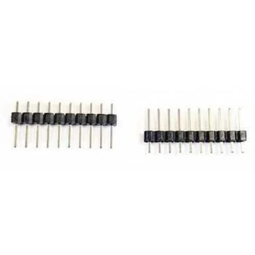 10 ADET - DS1021-1X10SF11-B 10PİN 1X10 2.54MM 180C ERKEK THT V/T PIN HEADER