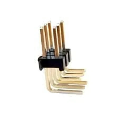 10 ADET - DS1022-2X3RF1-12-B 6PİN 2X3 2.54MM 90C ERKEK THT R/A PIN HEADER