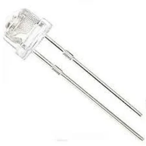 10 ADET - MANTAR LED KIRMIZI ŞEFFAF 4.8MM LED