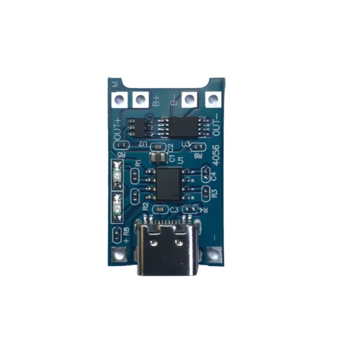 10 ADET - TP4056 1A 5V 18650 AKIM KORUMALI TYPE C LİTYUM PİL ŞARJ MODÜLÜ