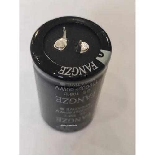 10000UF 80V 105C 35X55 SNAP ALÜMİNYUM KONDANSATÖR