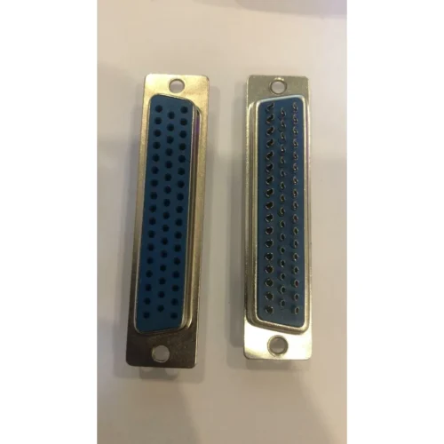 1033 50 Pin Lehim Tipi 50 F Dişi D-SUB Konnektör