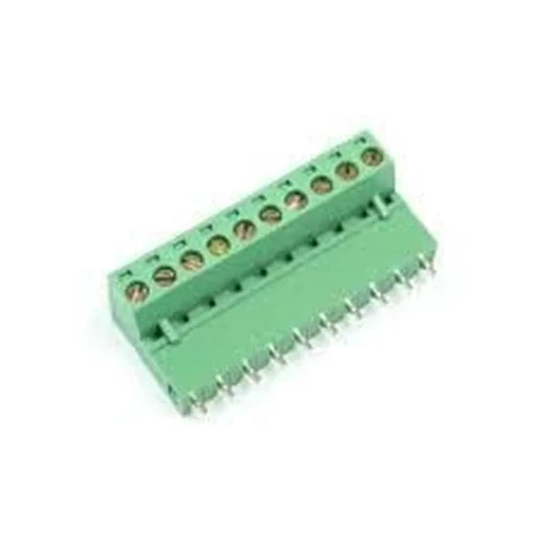 10LU 5.08MM 180C TAKIM YEŞİL GEÇMELİ KLEMENS