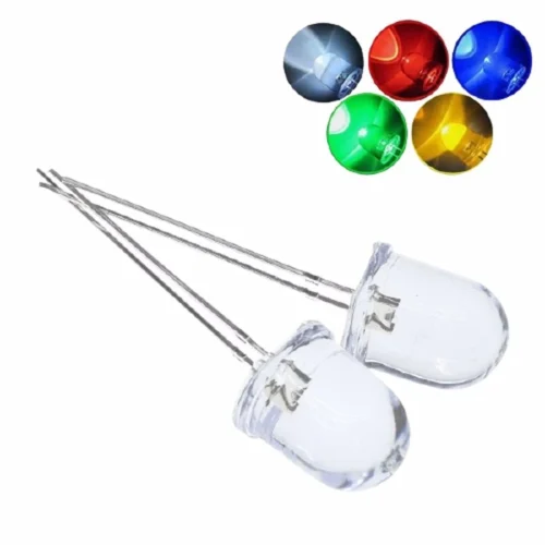 10MM LED BEYAZ ŞEFFAF