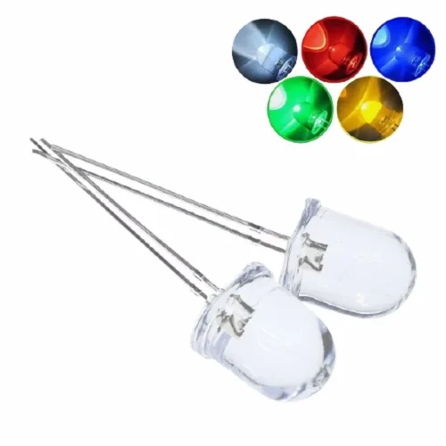 10MM LED KIRMIZI ŞEFFAF