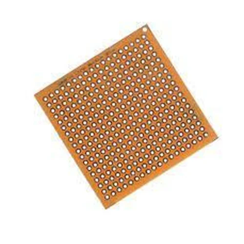 10X10CM Bakır PLAKET DELİKLİ