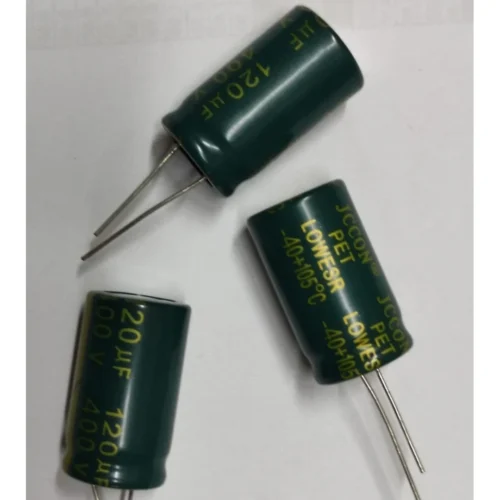 120UF 400V 105C 18X30 ELEKTROLİTİK ALÜMİNYUM KONDANSATÖR