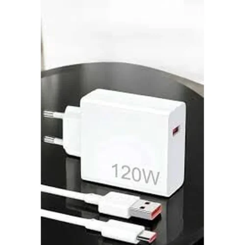120w Turbo Şarj Cihazı Aleti 120w 6A MYD-13-EE TYPE-C KABLOLU