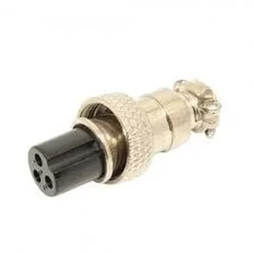 12MM MİC FİŞ SEYYAR 3P - KONNEKTÖR