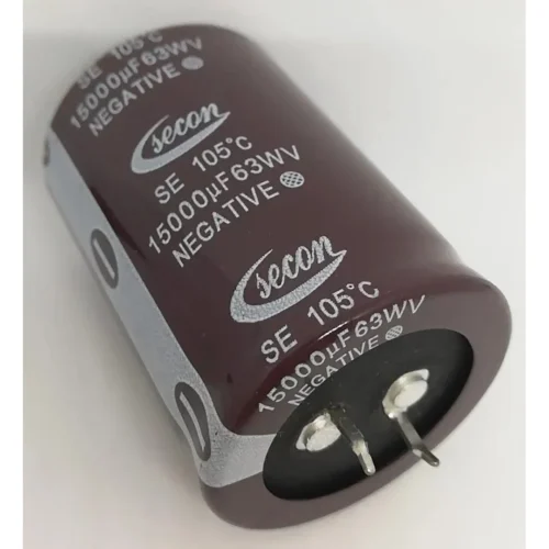 15000UF 63V 35X50 105C SNAP ALÜMİNYUM KONDANSATÖR