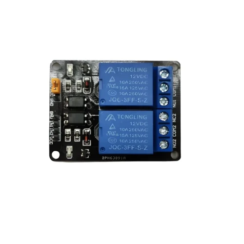2 Kanal 12V Röle Kartı - 12V 2 Kanal Röle Kartı