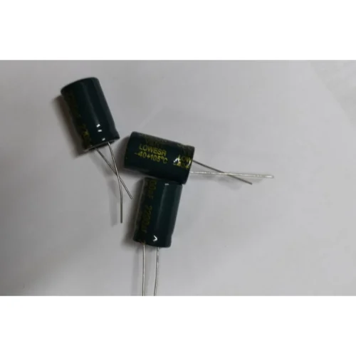 2200UF 25V 105C 13X21 ELEKTROLİTİK ALÜMİNYUM KONDANSATÖR
