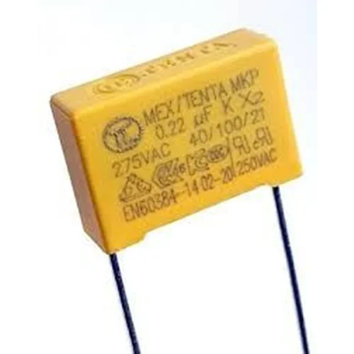 220NF 275VAC - (0.22UF 275VAC) X2 MKP RM:22.5MM POLYESTER KONDANSATÖR