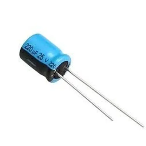 220UF 25V 8X11.5 105C ELEKTROLİTİK ALÜMİNYUM KONDANSATÖR