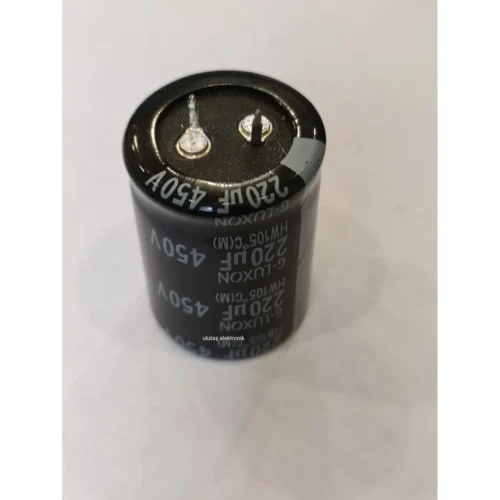 220UF 450V 105C 27X40 ALÜMİNYUM SNAP KONDANSATÖR