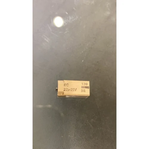 22UF 25V 105C 14.3X6.9MM SMD ALÜMİNYUM ELEKTROLİTİK KONDANSATÖR