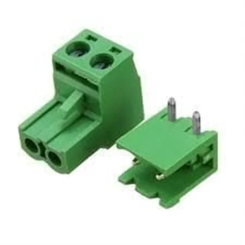 2LI 5.08MM 90°C TAKIM YEŞİL GEÇMELİ KLEMENS