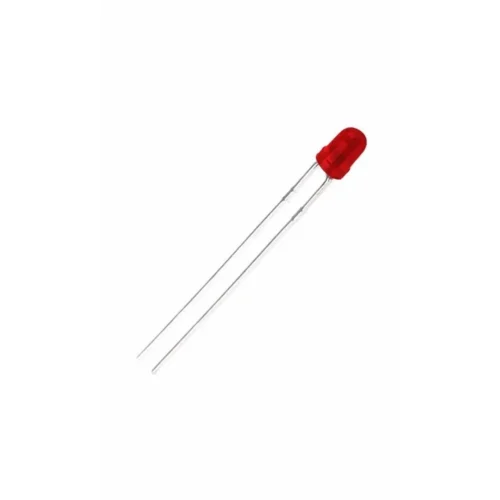 10 ADET - 3MM LED KIRMIZI
