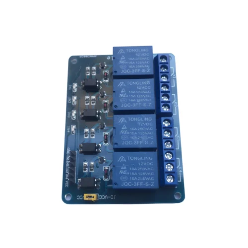 4 Kanal 12V Röle Kartı - 12V 4 Kanal Röle Kartı