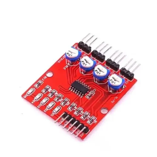 HW-096 4 Kanal Çizgi İzleyen Sensör Modülü Seti