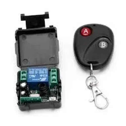 433M-1CH-12V RC DC 12V 10A 1 KANAL UZAKTAN KUMANDALI KONTROL ANAHTARI 433MHZ TRANSCEIVER AND RECEIVER SECURITY ALARM INDUSTRY KIT