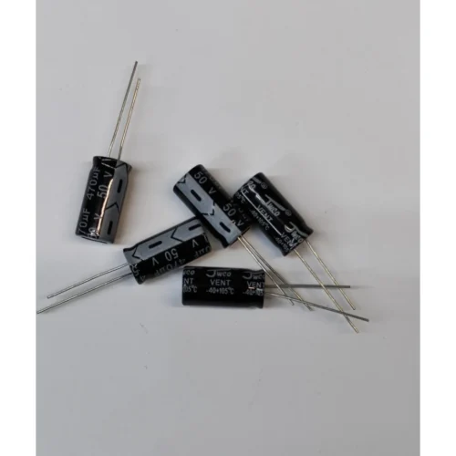 10 ADET - 470UF 50V 10X20 105C ELEKTROLİTİK ALÜMİNYUM KONDANSATÖR