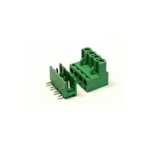 4LÜ 3.81MM 180C TAKIM YEŞİL GEÇMELİ KLEMENS