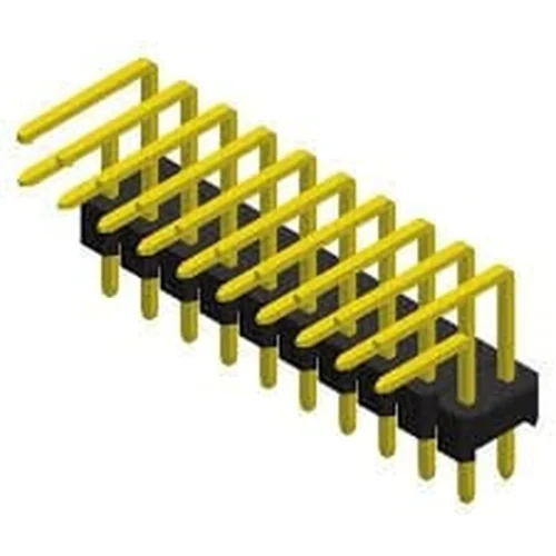 5 ADET -L-KLS1-207-2-24-R2 24PİN 2X12 2.54MM 90C ERKEK THT R/A PIN HEADER