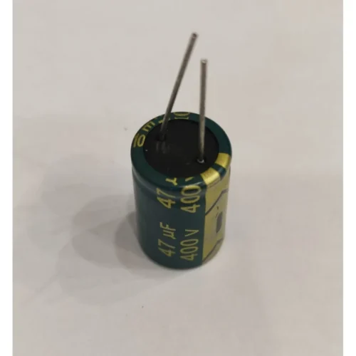 5 ADET - 47UF 400V 105C 16X25 ELEKTROLİTİK ALÜMİNYUM KONDANSATÖR