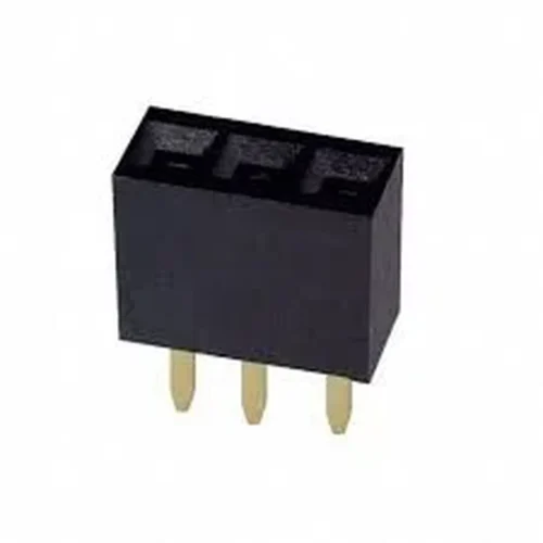 5 ADET - DS1023-1X3SF11 3PİN 1X3 2.54MM DİŞİ THT V/T TRAY PIN HEADER