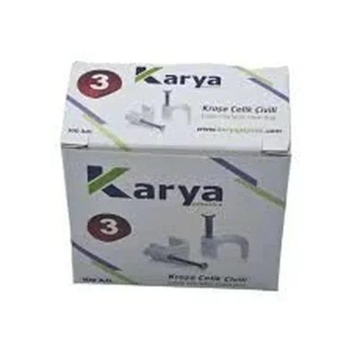 5 ADET - KARYA ÇELİK ÇİVİLİ KROŞE
