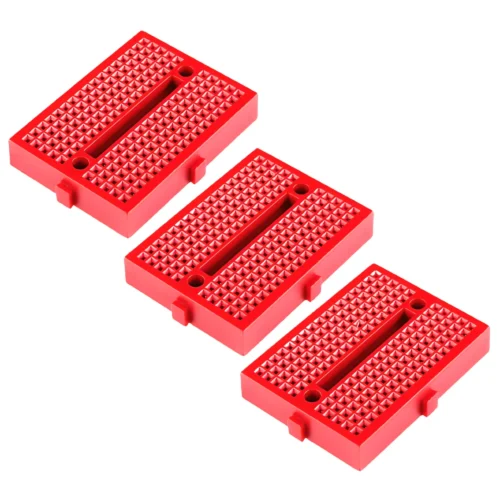 5 ADET KIRMIZI - SYB-170 MİNİ BREADBOARD 170 NOKTALI MİNİ BORD