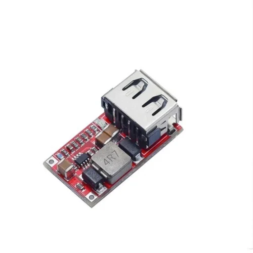 5V USB POWERBANK Modülü - Voltaj Düşürücü (6-24V 12V/24V TO 5V 3A)