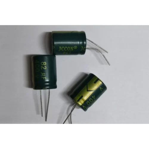 82UF 400V 105C 18X25 ELEKTROLİTİK ALÜMİNYUM KONDANSATÖR