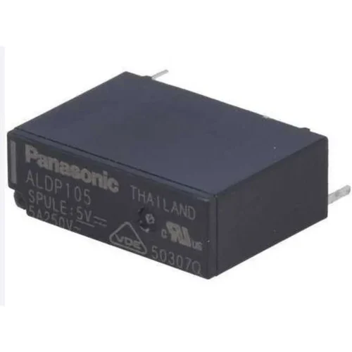 ALDP105W SPULE 5V 5A 250V 4 PİN KOMBİ ROLESİ PANASONİC