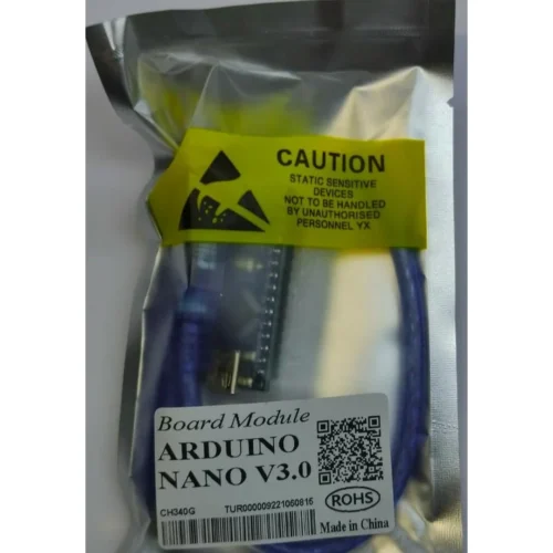 ARDUINO NANO V3.0 CH340G + USB KABLO
