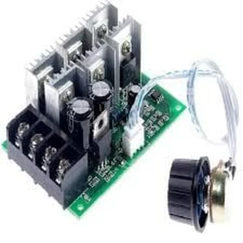 Ayarlı 2000W DC 9V-55V 40A PWM DC Motor Hız Kontrol Regülatörü Cihazı