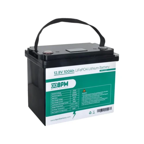 BPM 12.8V 100Ah LiFePO4 Lityum Akü - Ekranlı