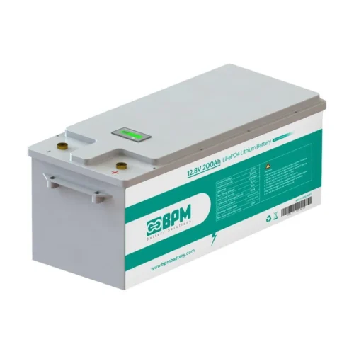 BPM 12.8V 200Ah LiFePO4 Lityum Akü - Ekranlı