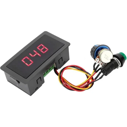 CCM5D Dijital LED Ekranlı 6V-12V-24V PWM DC Motor Hız Kontrolcüsü