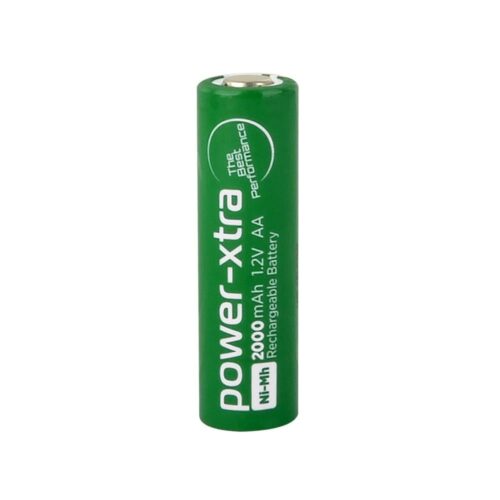 Power-Xtra 1.2V 2000 Mah - AA Size - Ni-Mh Şarjlı Pil - Flat-Başsız