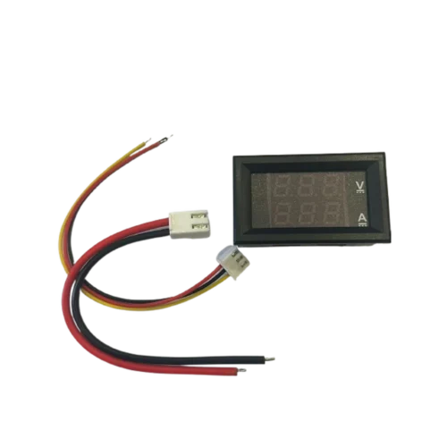 Dijital Ampermetre-Voltmetre DC 0-100V 0-10A Dual - GERİLİM DEDEKTÖRÜ AKIM ÖLÇER