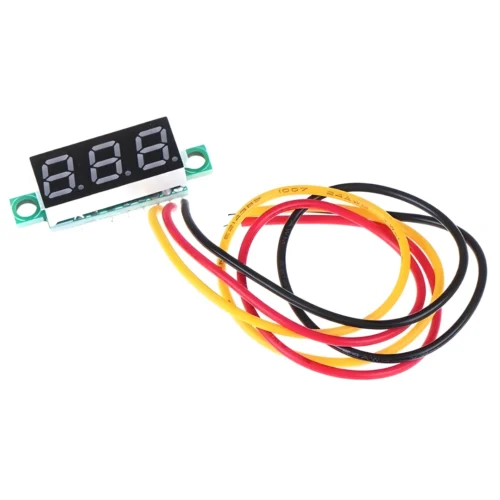0.28'' 0-100V DC AYARLANABİLİR LED DİGİTAL KIRMIZI VOLTMETRE