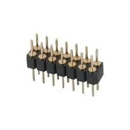 DS1004-2X7F14 14PİN 2X7 2.54MM 180C ERKEK THT V/T MACHINE PIN - PIN HEADER