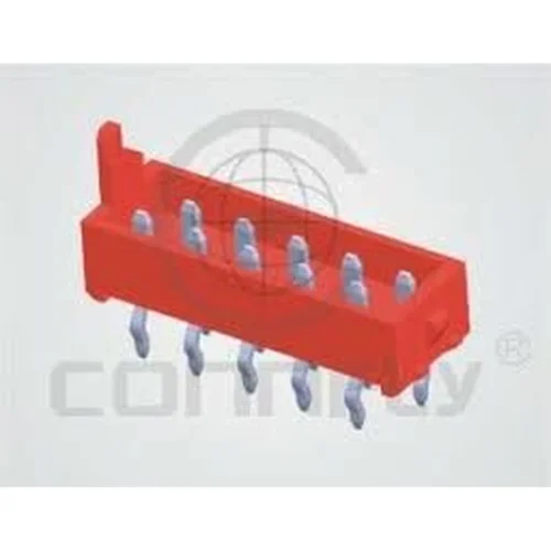 DS1015-07-10R6 MICRO MATCH KONNEKTÖR THT V/T 10 PİN (2X5) 2.54MM ERKEK KIRMIZI KONNEKTÖR