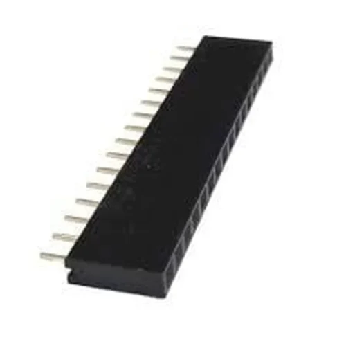 DS1023-1X16S21 16PİN 1X16 2.54MM DİŞİ THT V/T TRAY PIN HEADER